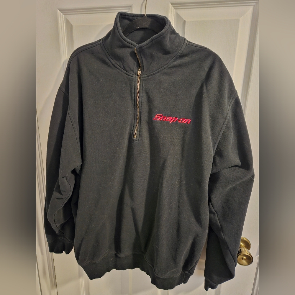 Snap-On Pullover Sweatshirt